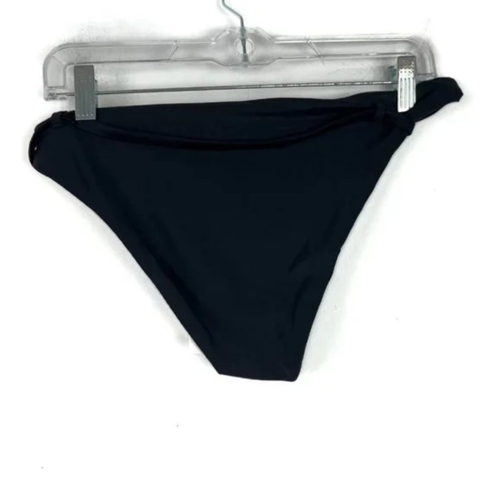 NWT Andie Swim The Riviera Bikini Bottom Flat Belt Black Size XS NEW - Picture 7 of 9